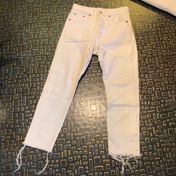 Levi's Denim - Levi’s 501 white denim